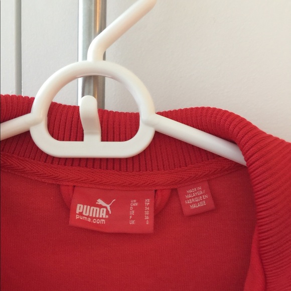 Puma red track jacket - Picture 3 of 5